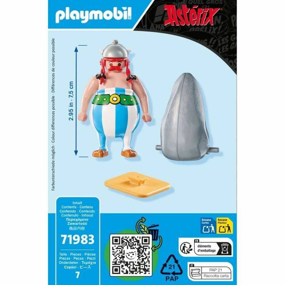 Playset Playmobil 71983 Astérix 2 Piese - Jucarii si jocuri, Păpuși și figurine