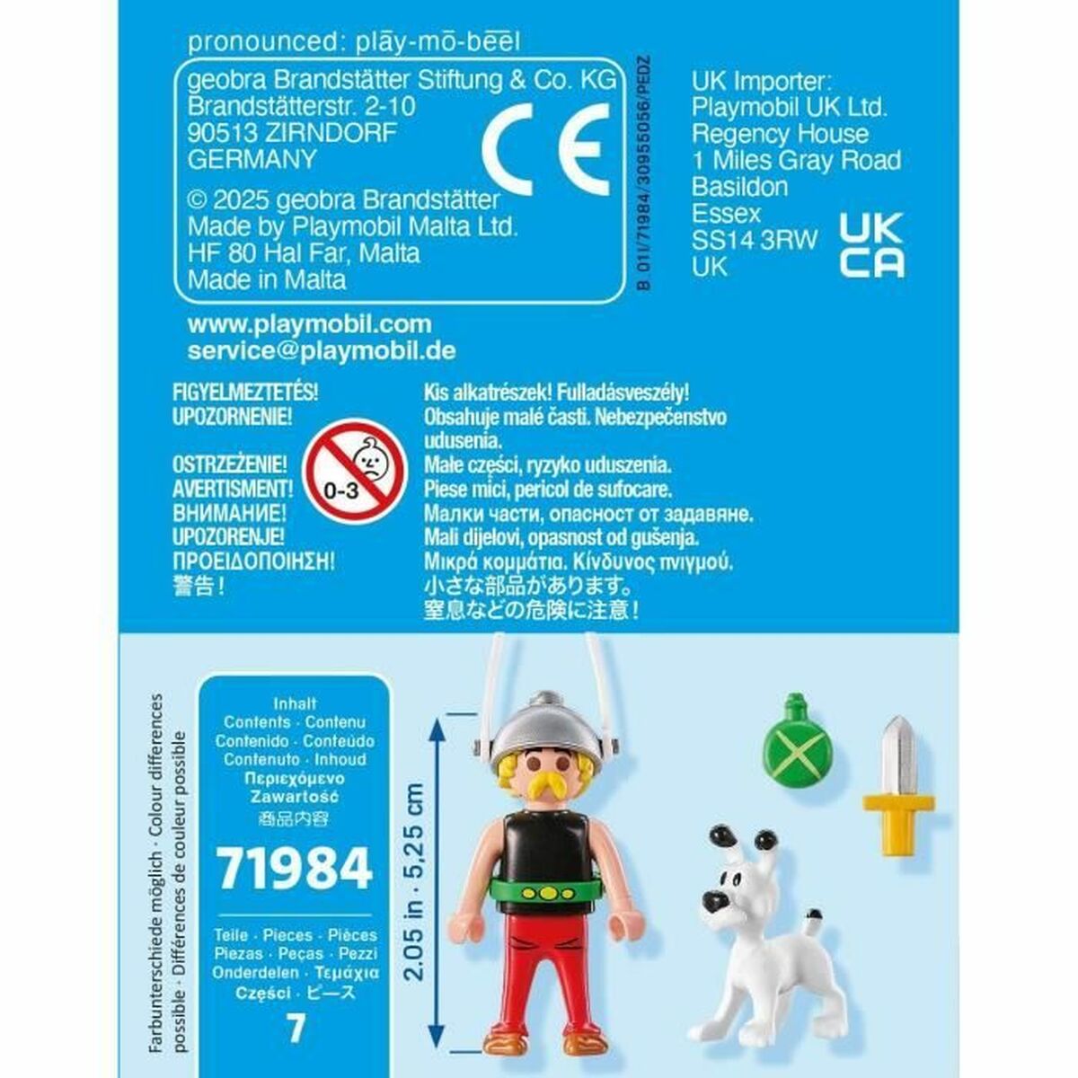 Playset Playmobil 71984 Astérix 7 Piese - Jucarii si jocuri, Păpuși și figurine