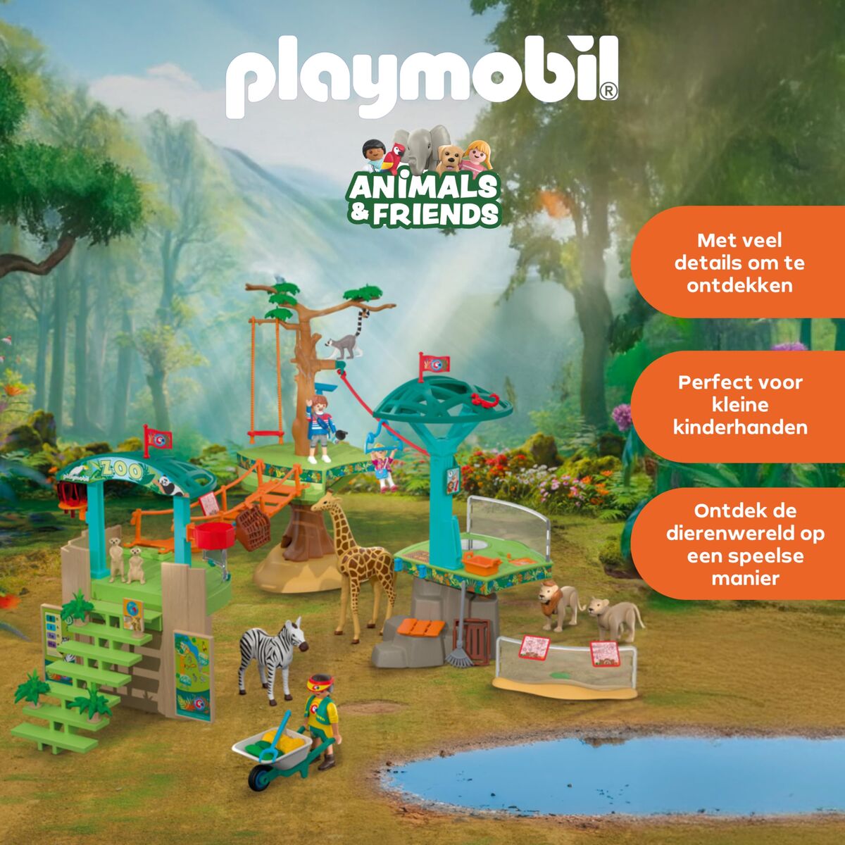 Playset Playmobil 72070 - Jucarii si jocuri, Păpuși și figurine