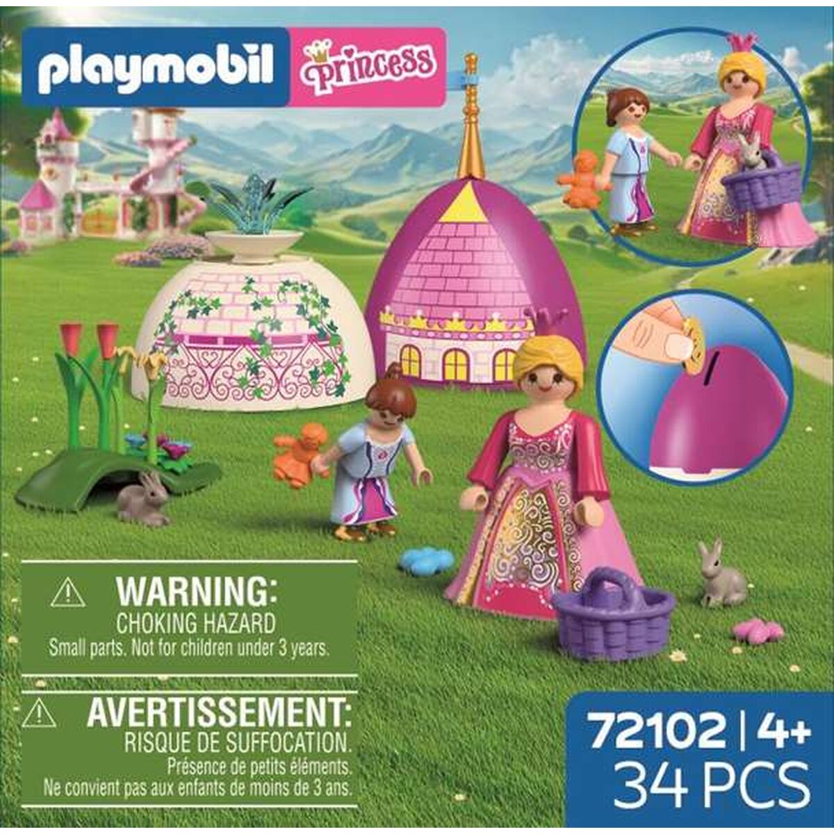 Playset Playmobil 72102 - Jucarii si jocuri, Păpuși și figurine