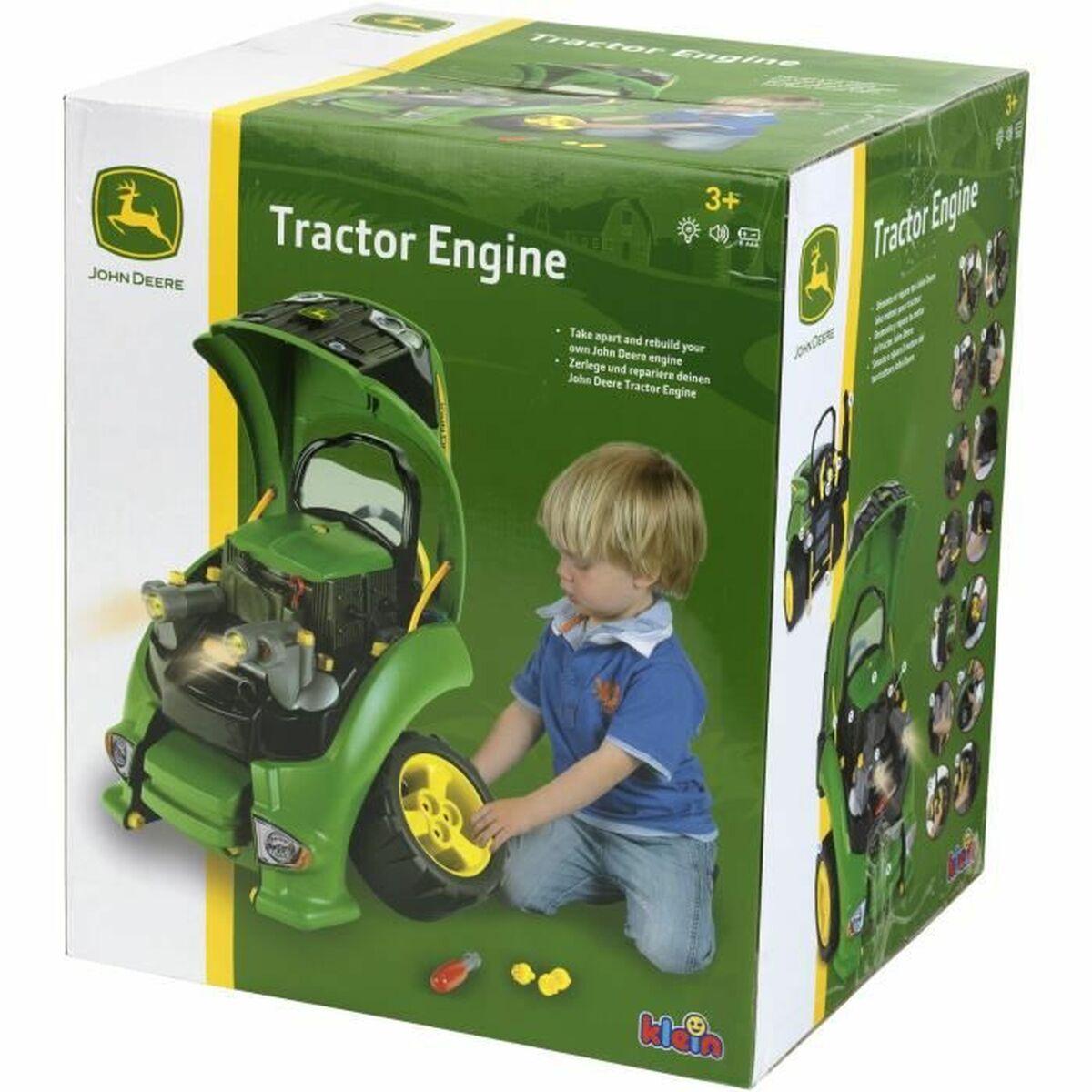 Tractor Klein John Deere Tractor Engine - Jucarii si jocuri, Vehicule