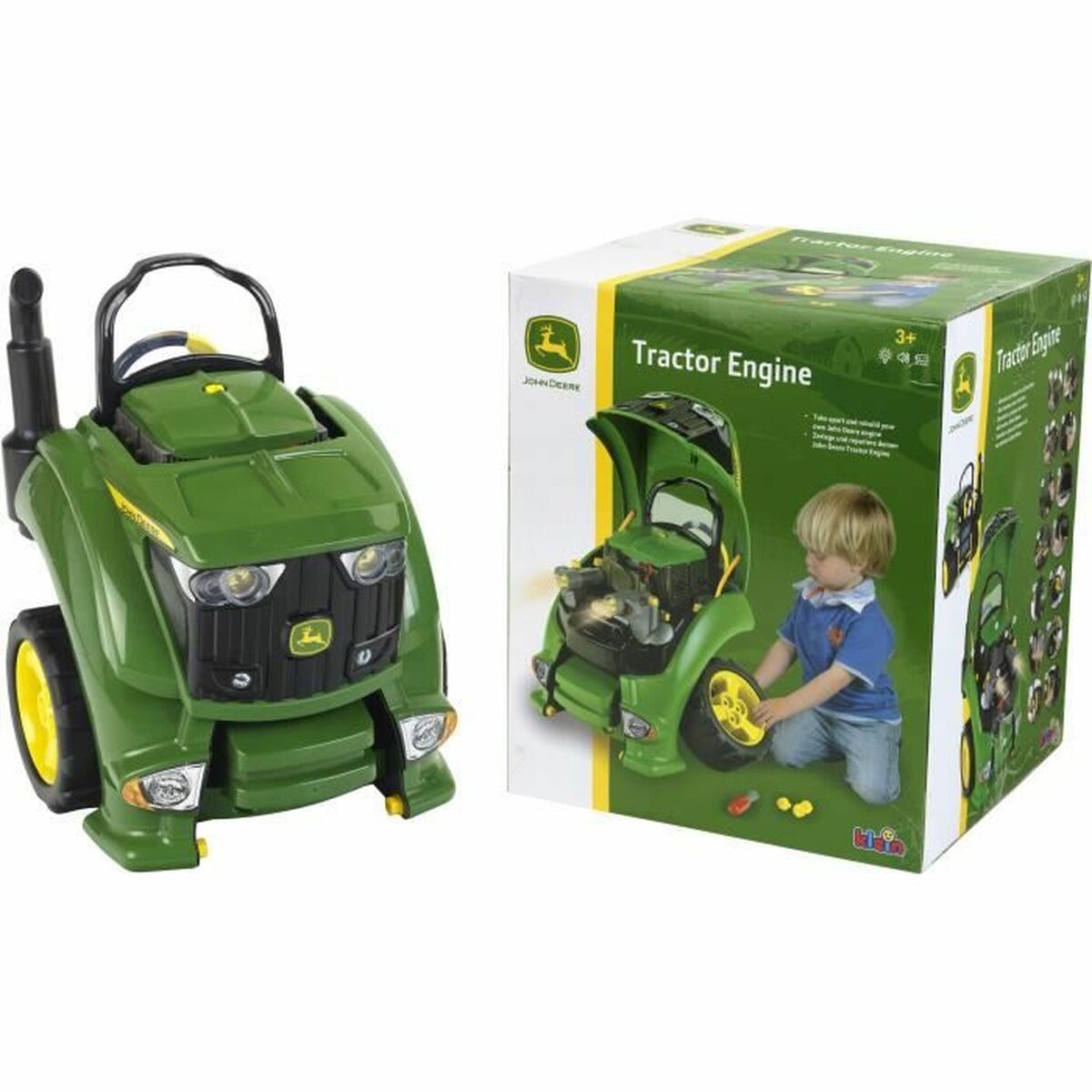 Tractor Klein John Deere Tractor Engine - Jucarii si jocuri, Vehicule