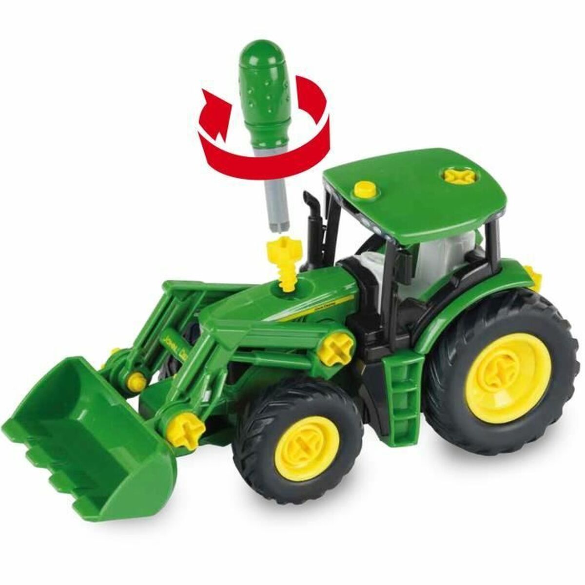 Set de Construcție Klein 1:24 Tractor Verde - Jucarii si jocuri