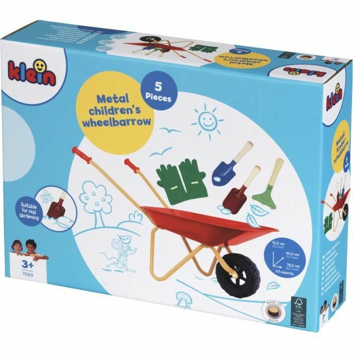 Set deunelte pentru copii Klein Multicolor Grădină 6 Piese - Jucarii si jocuri, Imitații de jocuri
