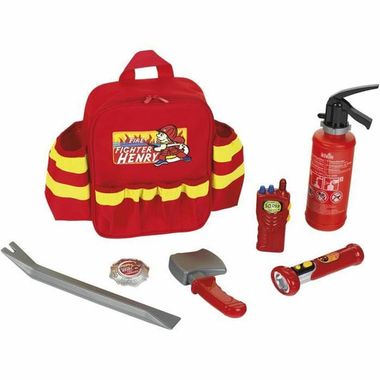 Set de Pompier Klein Rucsac 7 Piese - Jucarii si jocuri, Imitații de jocuri
