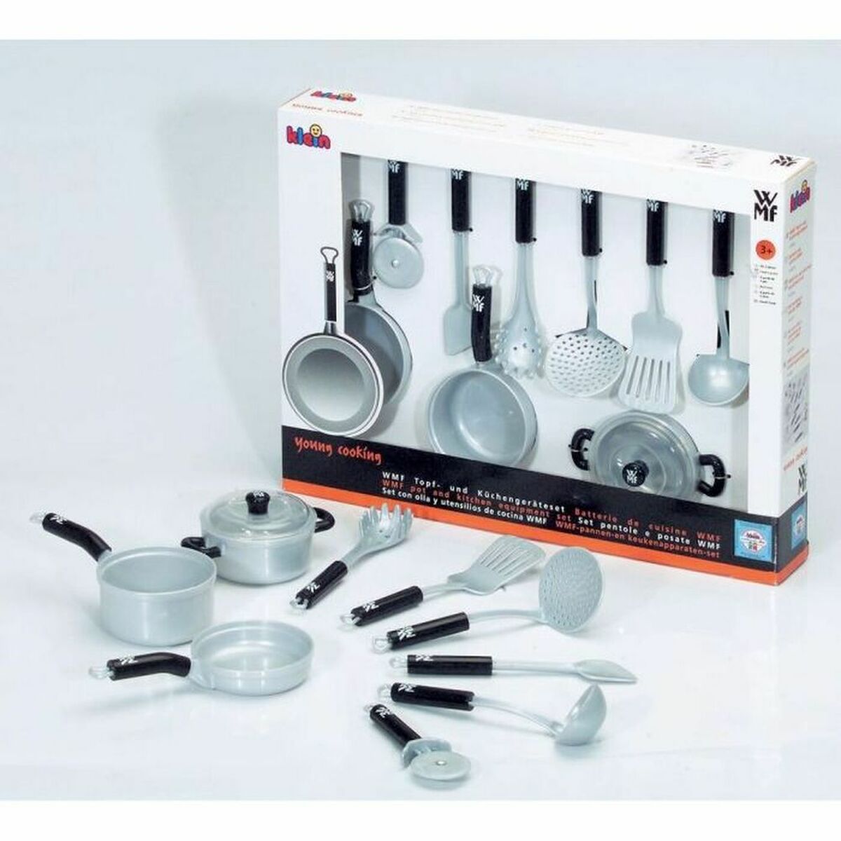 Set de Ustensile pentru Bucătărie Klein WMF pot and kitchen equipment set - Jucarii si jocuri, Imitații de jocuri