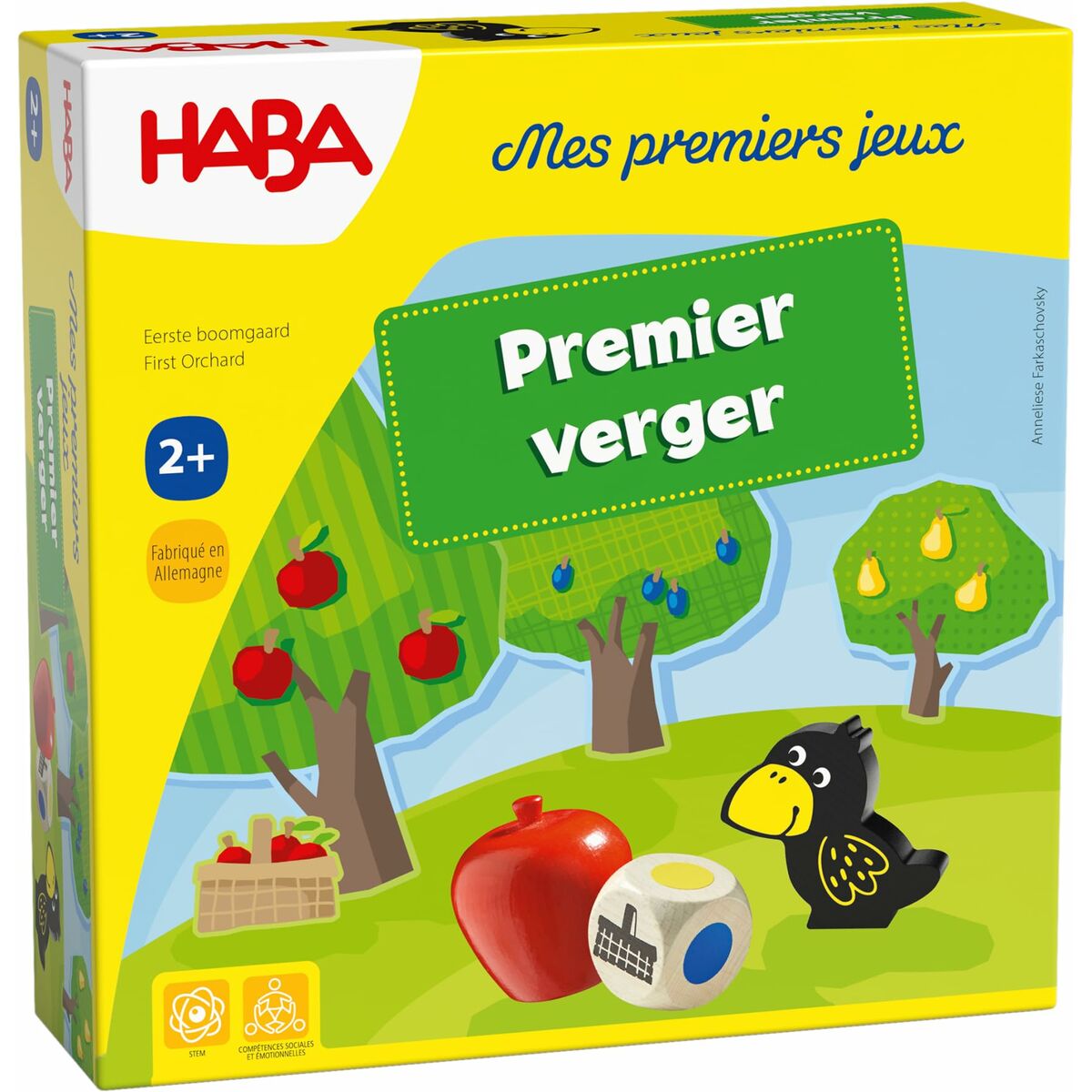 Joc de Masă HABA My Very First Games - My First Orchard - Jucarii si jocuri, Jocuri și accesorii