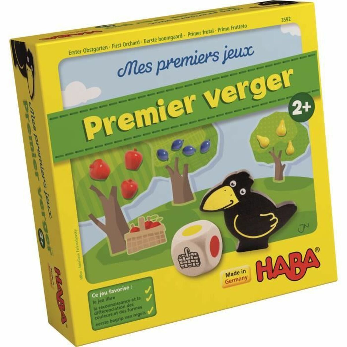 Joc de Masă HABA My Very First Games - My First Orchard - Jucarii si jocuri, Jocuri și accesorii