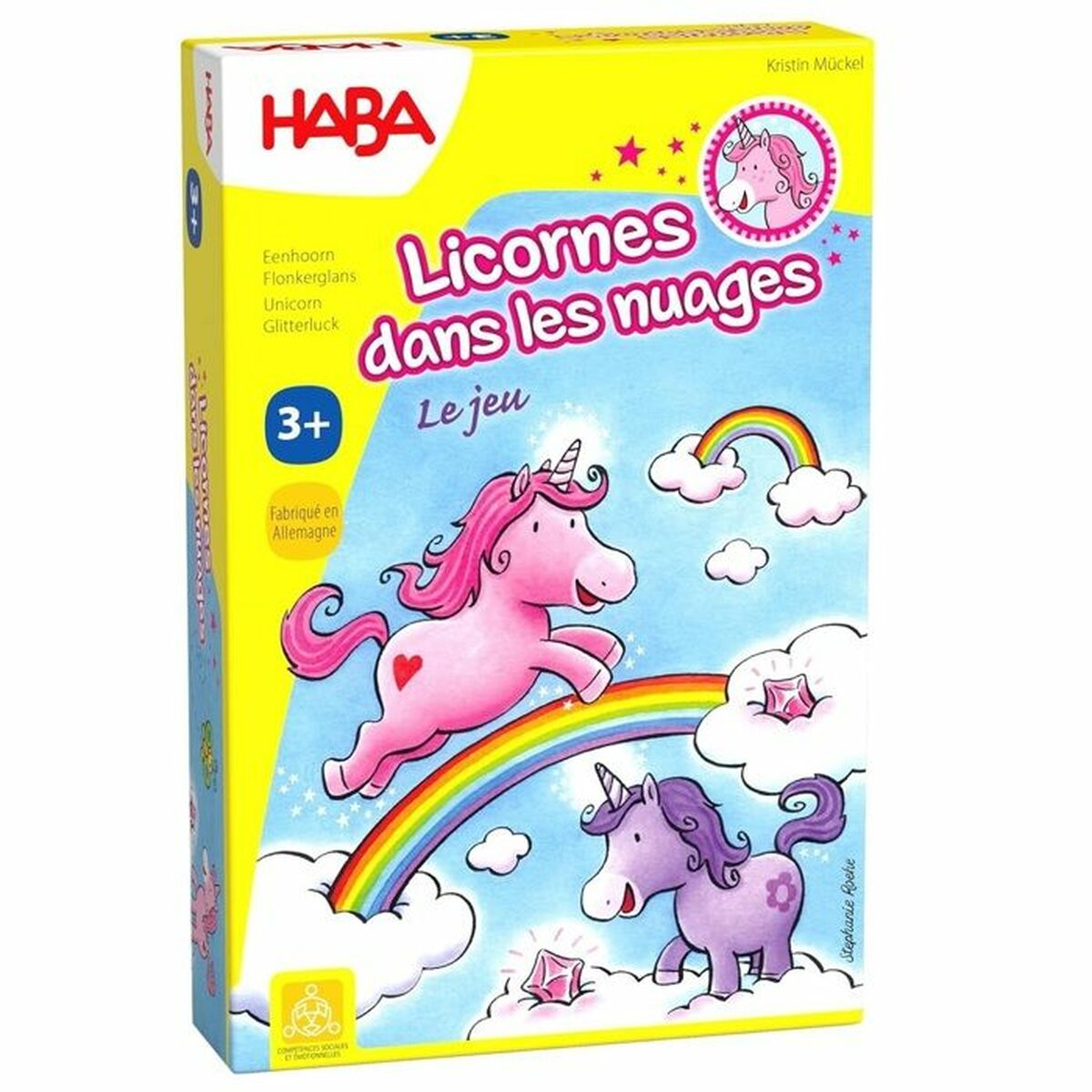 Joc de Masă HABA Unicorns in the clouds - Jucarii si jocuri, Jocuri și accesorii