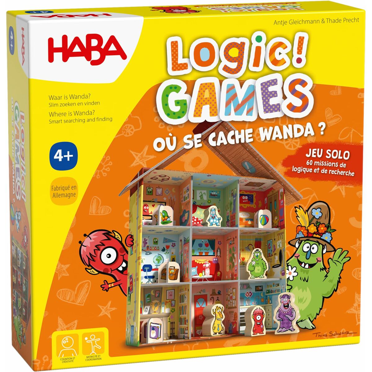 Joc de Masă HABA Logic Games - Where is Wanda? - Jucarii si jocuri, Jocuri și accesorii