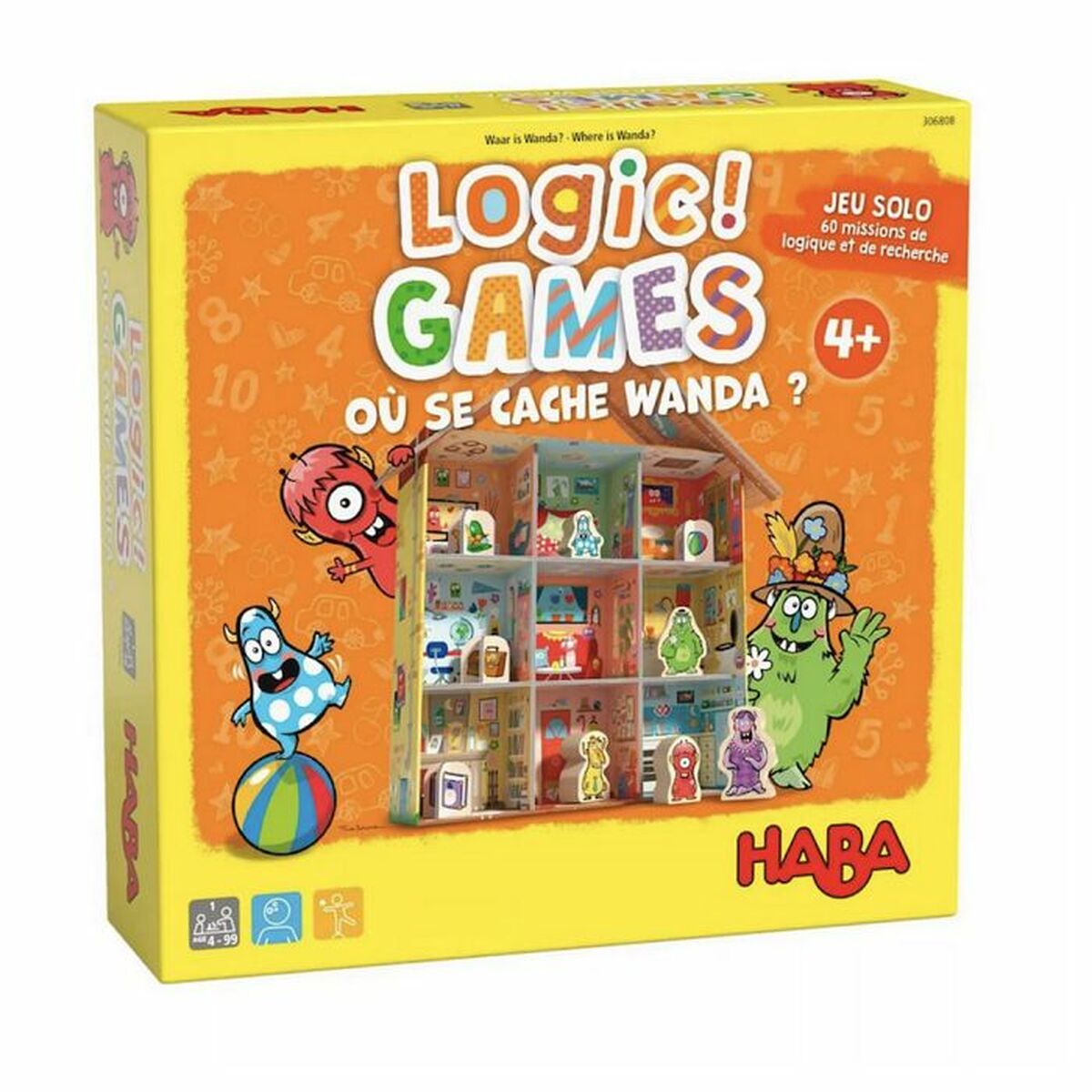Joc de Masă HABA Logic Games - Where is Wanda? - Jucarii si jocuri, Jocuri și accesorii