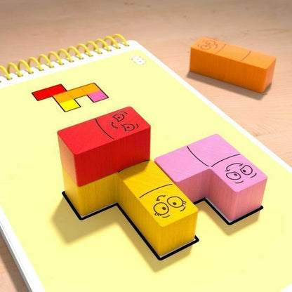 Joc de Masă HABA Logic Games - Happy Worms - Jucarii si jocuri, Jocuri și accesorii