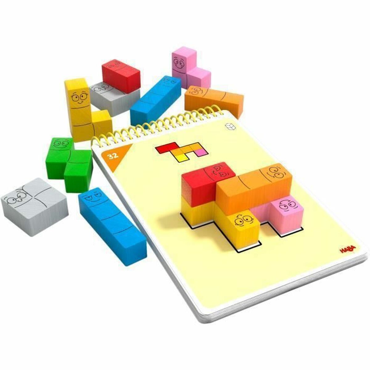 Joc de Masă HABA Logic Games - Happy Worms - Jucarii si jocuri, Jocuri și accesorii
