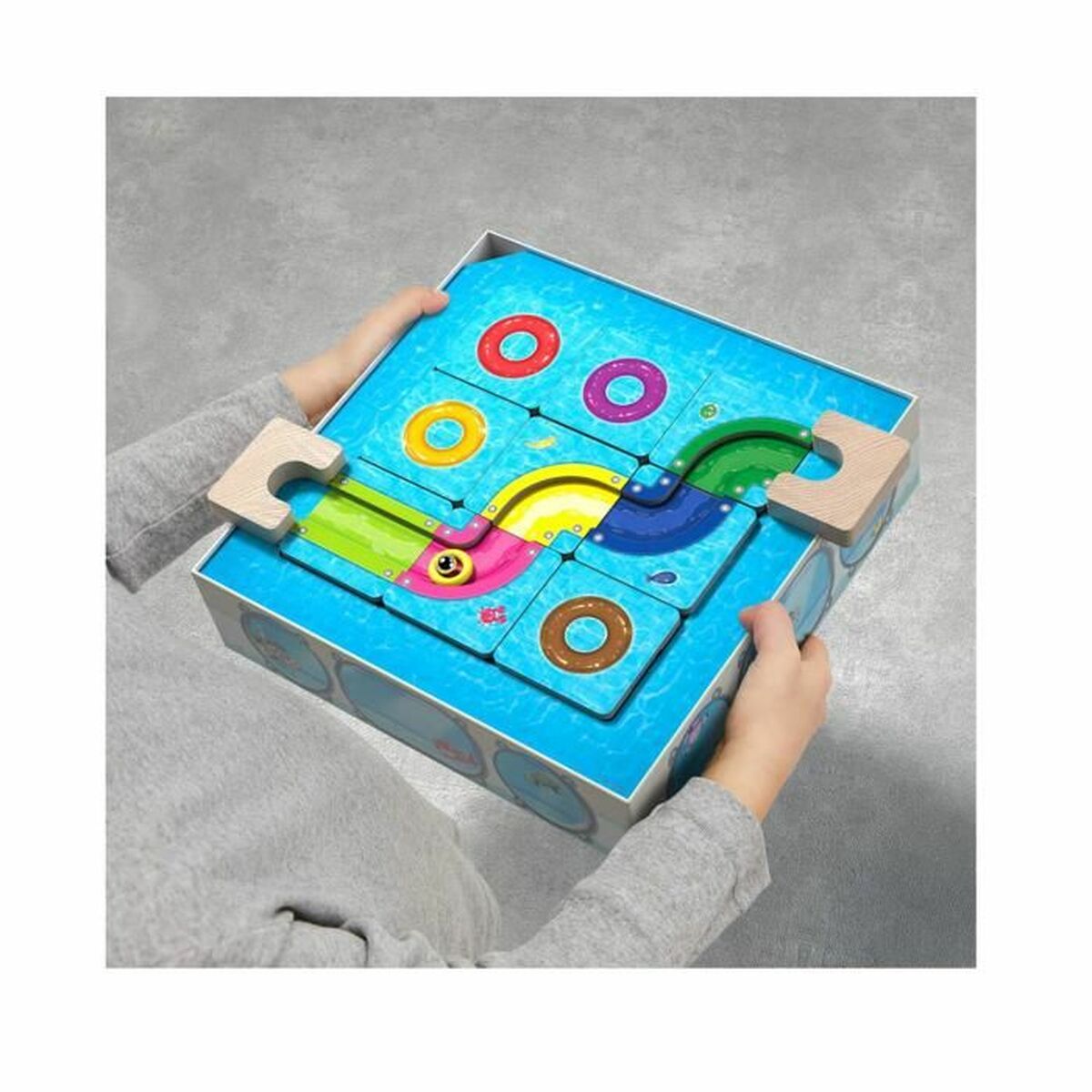 Joc de Masă HABA Logic Games - Splash Labyrinth - Jucarii si jocuri, Jocuri și accesorii