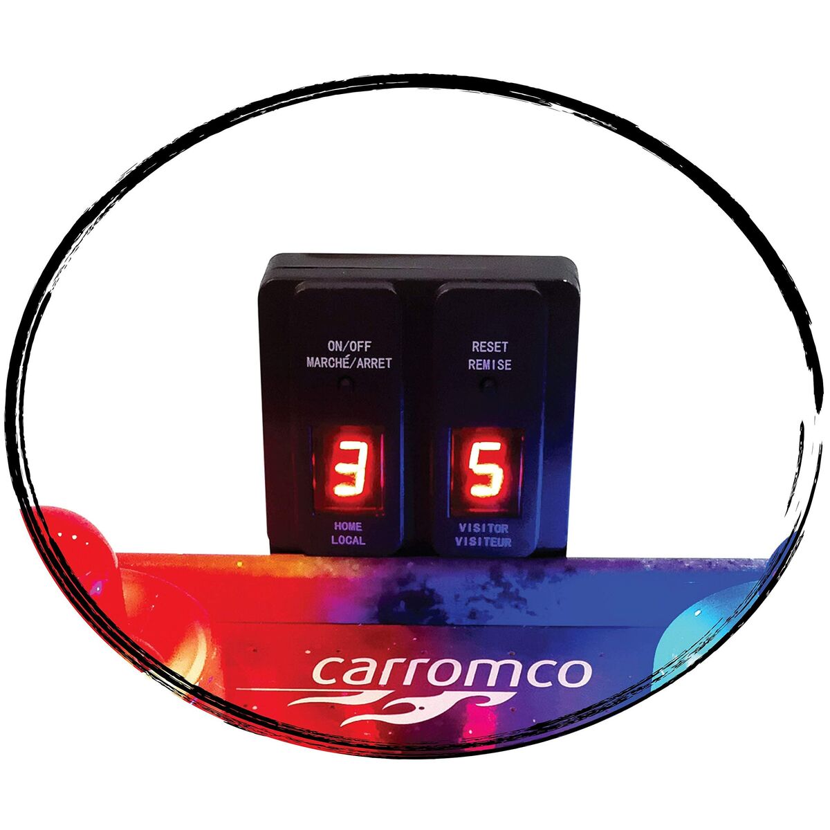 Masă de Hockey Fire & Ice Lumini LED 146 x 71 x 82 cm - Jucarii si jocuri, Jocuri și accesorii
