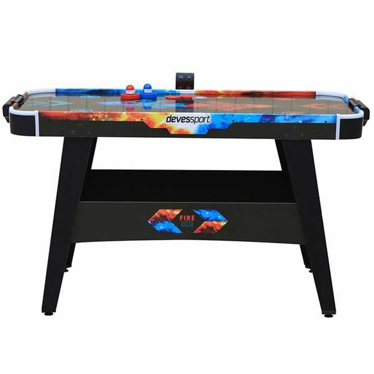 Masă de Hockey Fire & Ice Lumini LED 146 x 71 x 82 cm - Jucarii si jocuri, Jocuri și accesorii