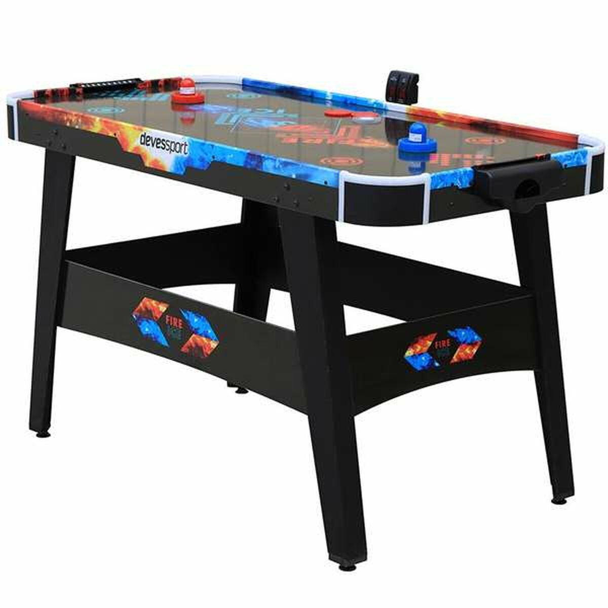 Masă de Hockey Fire & Ice Lumini LED 146 x 71 x 82 cm - Jucarii si jocuri, Jocuri și accesorii