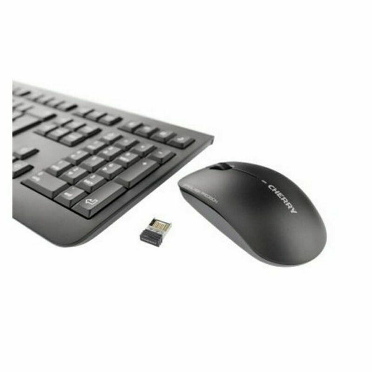 Tastatură și Mouse Fără Fir Cherry JD-0710ES-2 Negru Qwerty Spaniolă QWERTY - Tehnică de calcul, Accesorii