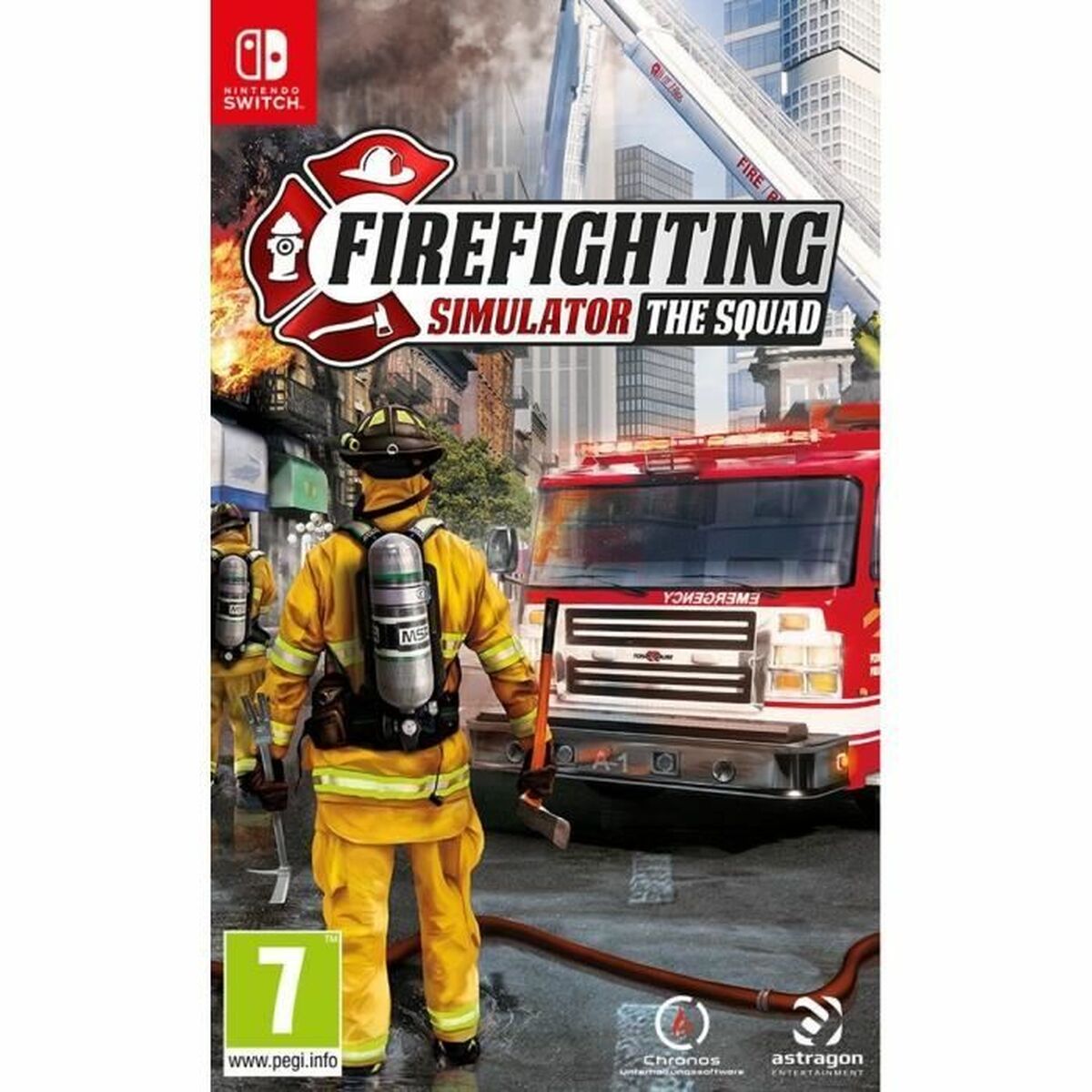 Joc video pentru Switch Astragon Firefighting Simulator: The Squad - Electronică, Joc video