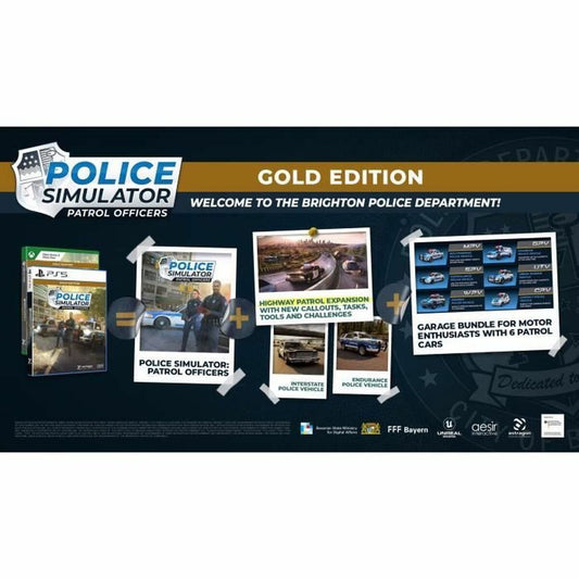 Joc video Xbox Series X Microids Police Simulator: Patrol Officers - Gold Edition - Electronică, Joc video