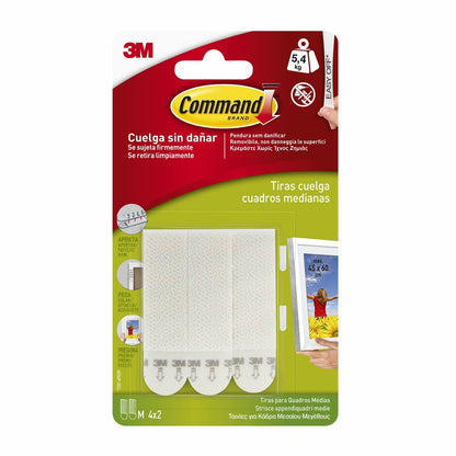Ghiozdan 3M 7100127044 Alb (4 Unități) - Birou și papetărie, Material școlar și educațional