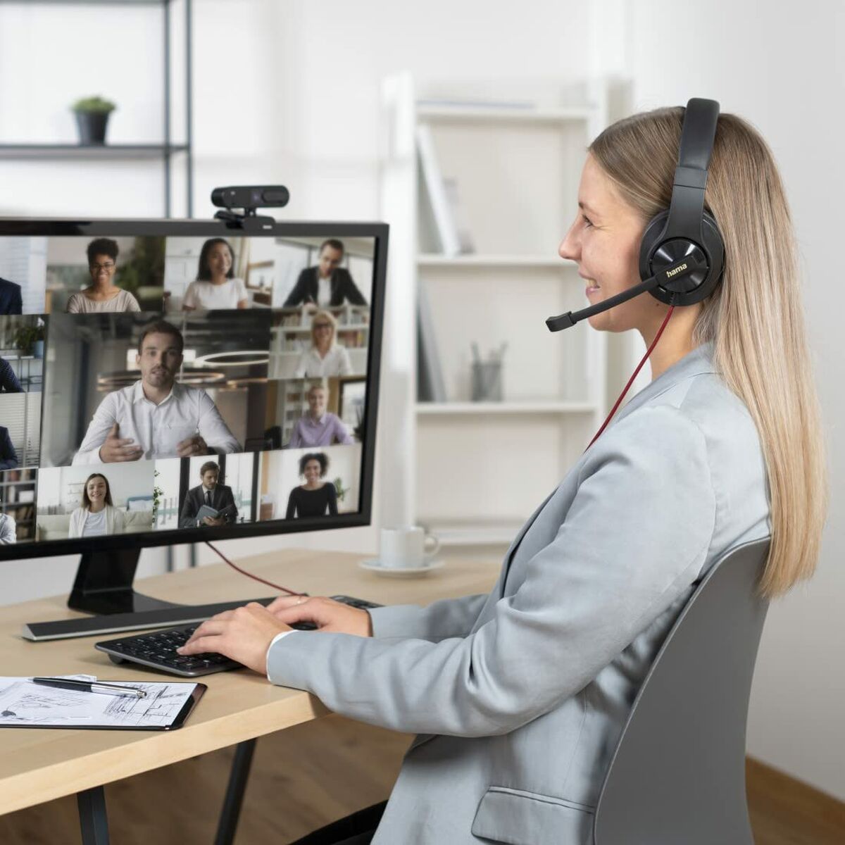 Căști cu Microfon Gaming Hama 00139937 Negru - Electronică, Joc video