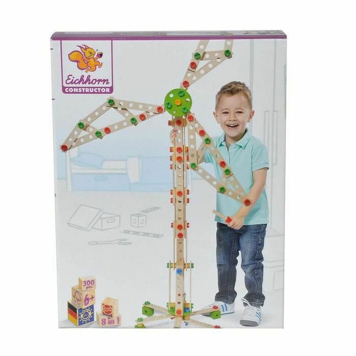 Playset Eichhorn 100039046 Eolienne 300 Piese - Jucarii si jocuri, Păpuși și figurine
