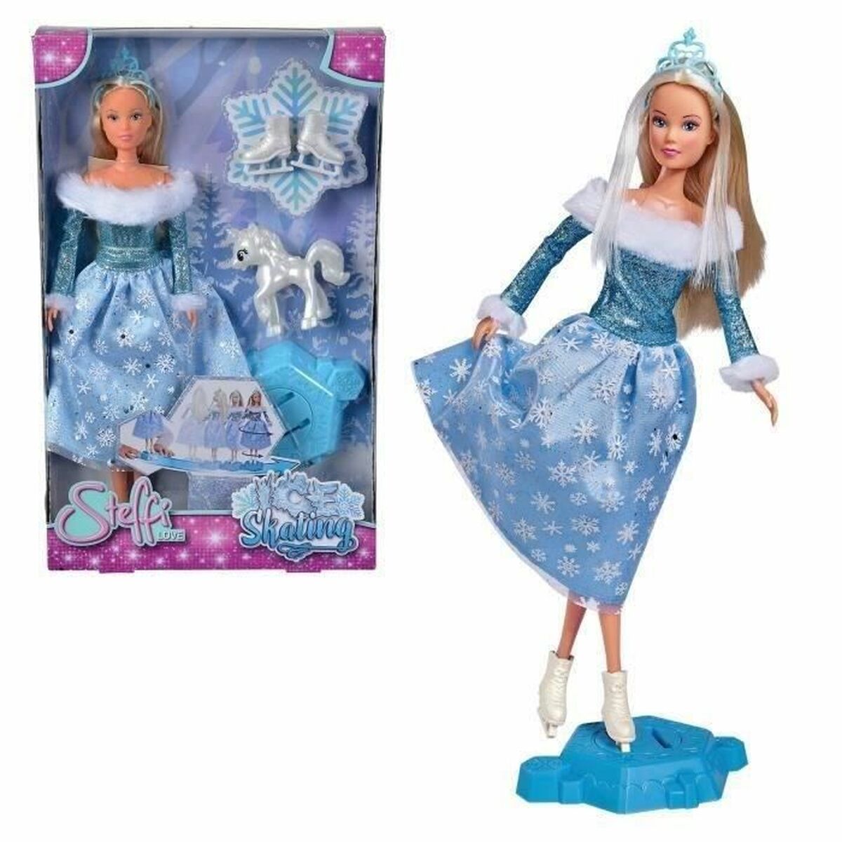Păpușă bebeluș Simba Steffi love Skating - Jucarii si jocuri, Păpuși și accesorii
