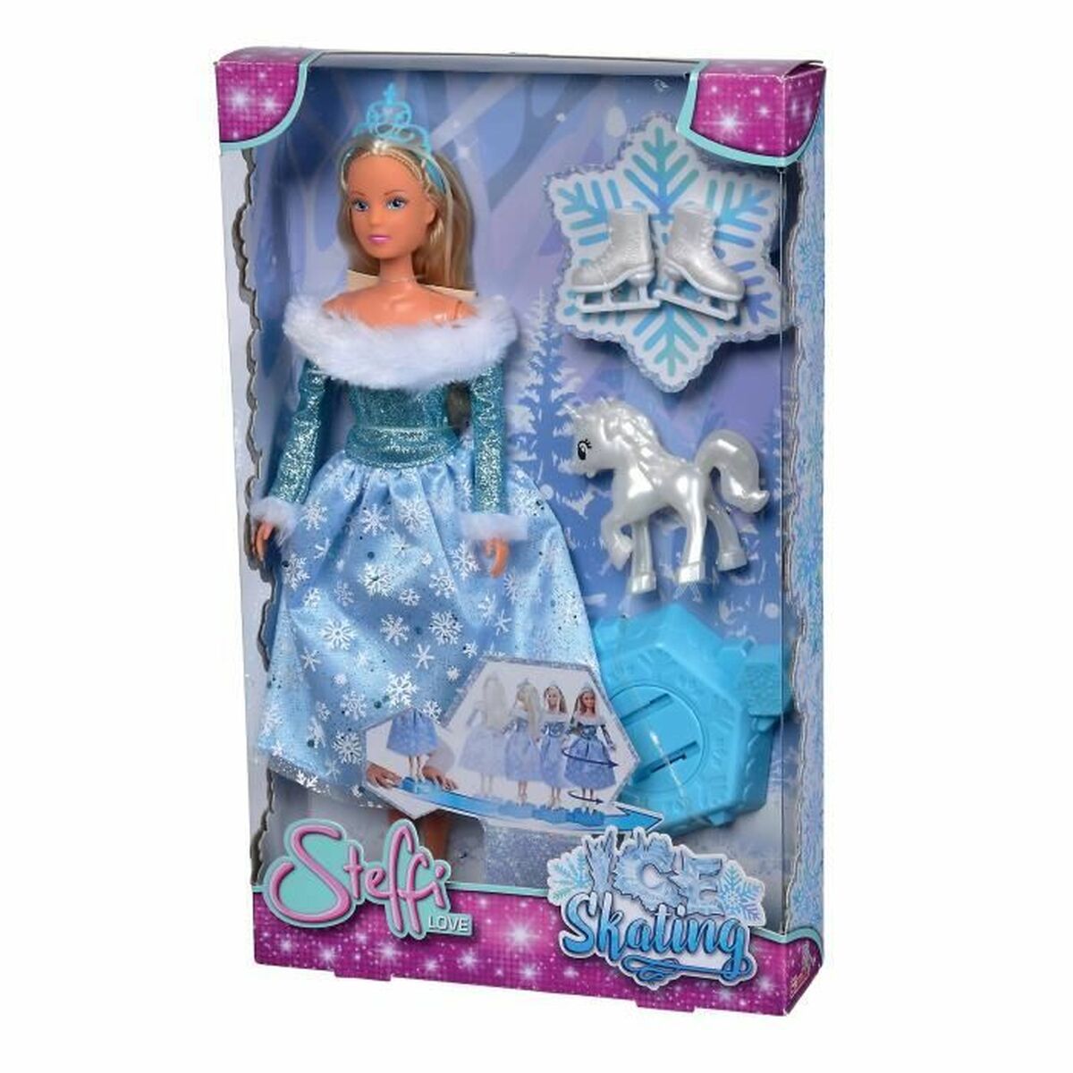 Păpușă bebeluș Simba Steffi love Skating - Jucarii si jocuri, Păpuși și accesorii