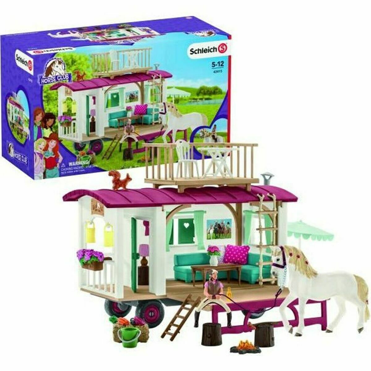 Playset Schleich 42415 44 Piese - Jucarii si jocuri, Păpuși și figurine