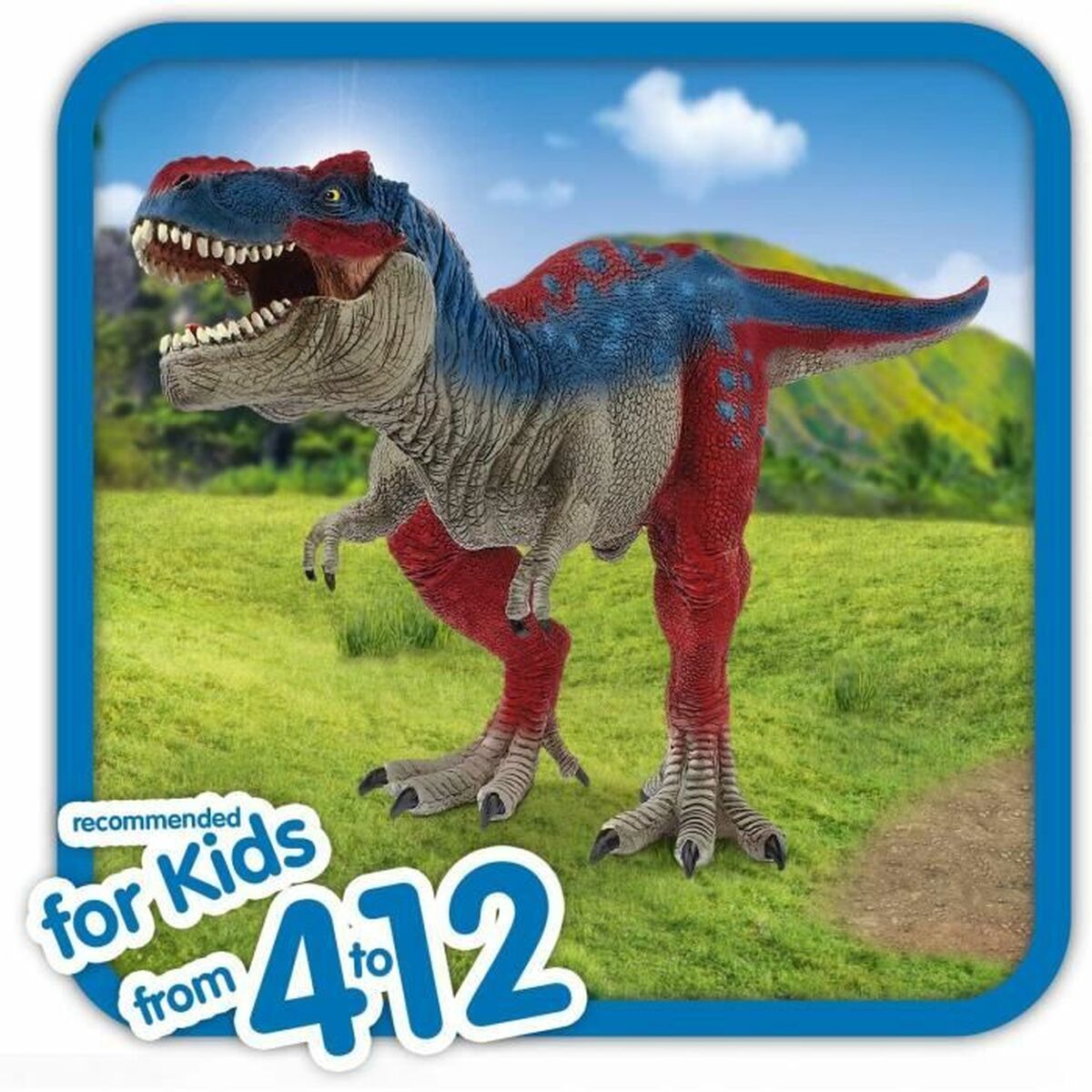 Figura îmbinată Schleich Tyrannosaure Rex bleu - Jucarii si jocuri, Păpuși și figurine