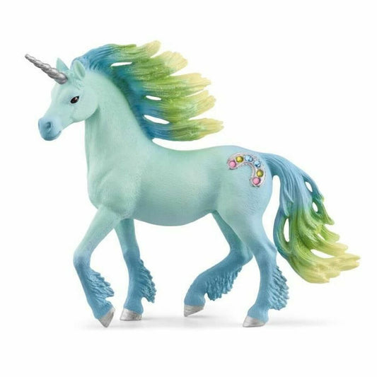Figurine de Acțiune Schleich 70722 Cotton candy unicorn - Jucarii si jocuri, Păpuși și figurine