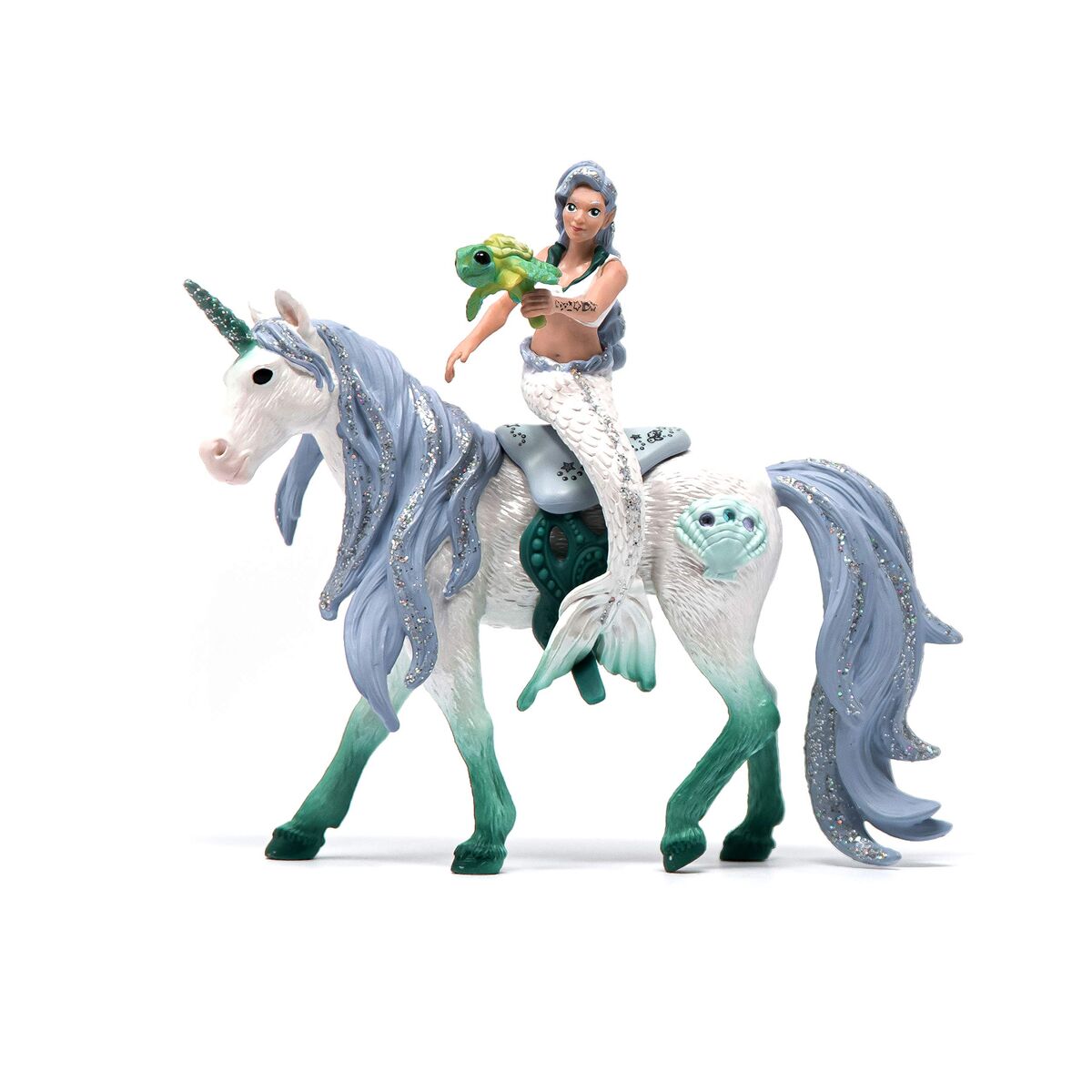 Playset Schleich 70594 Bayala Unicorn Sirenă 4 Piese - Jucarii si jocuri, Păpuși și figurine