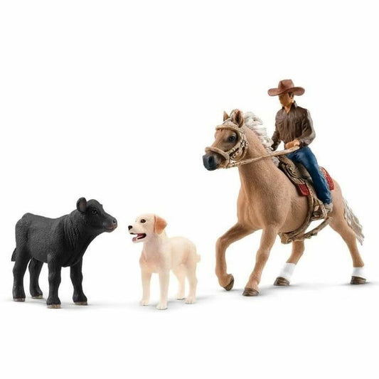 Figurine de Acțiune Schleich Western Riding Adventures + 3 ani - Jucarii si jocuri, Păpuși și figurine