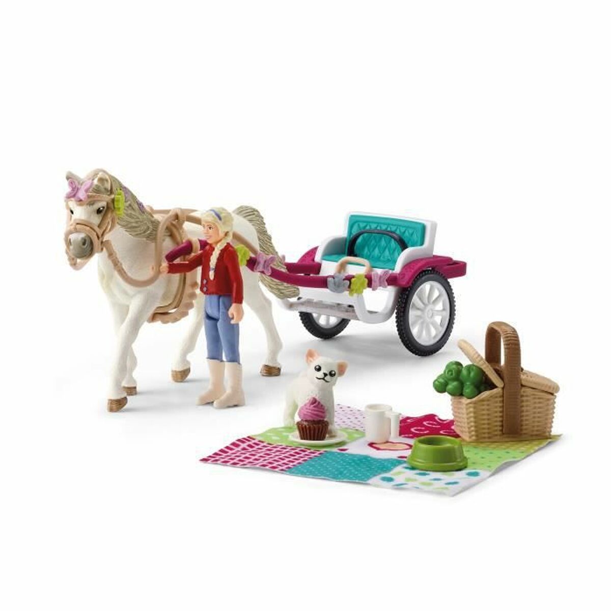 Playset Schleich Plache for the equestrian show - 42467 - Jucarii si jocuri, Păpuși și figurine
