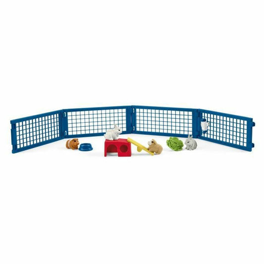 Set de Animale de Fermă Schleich Rabbit and guinea pig hutch Iepure Plastic - Jucarii si jocuri, Păpuși și figurine