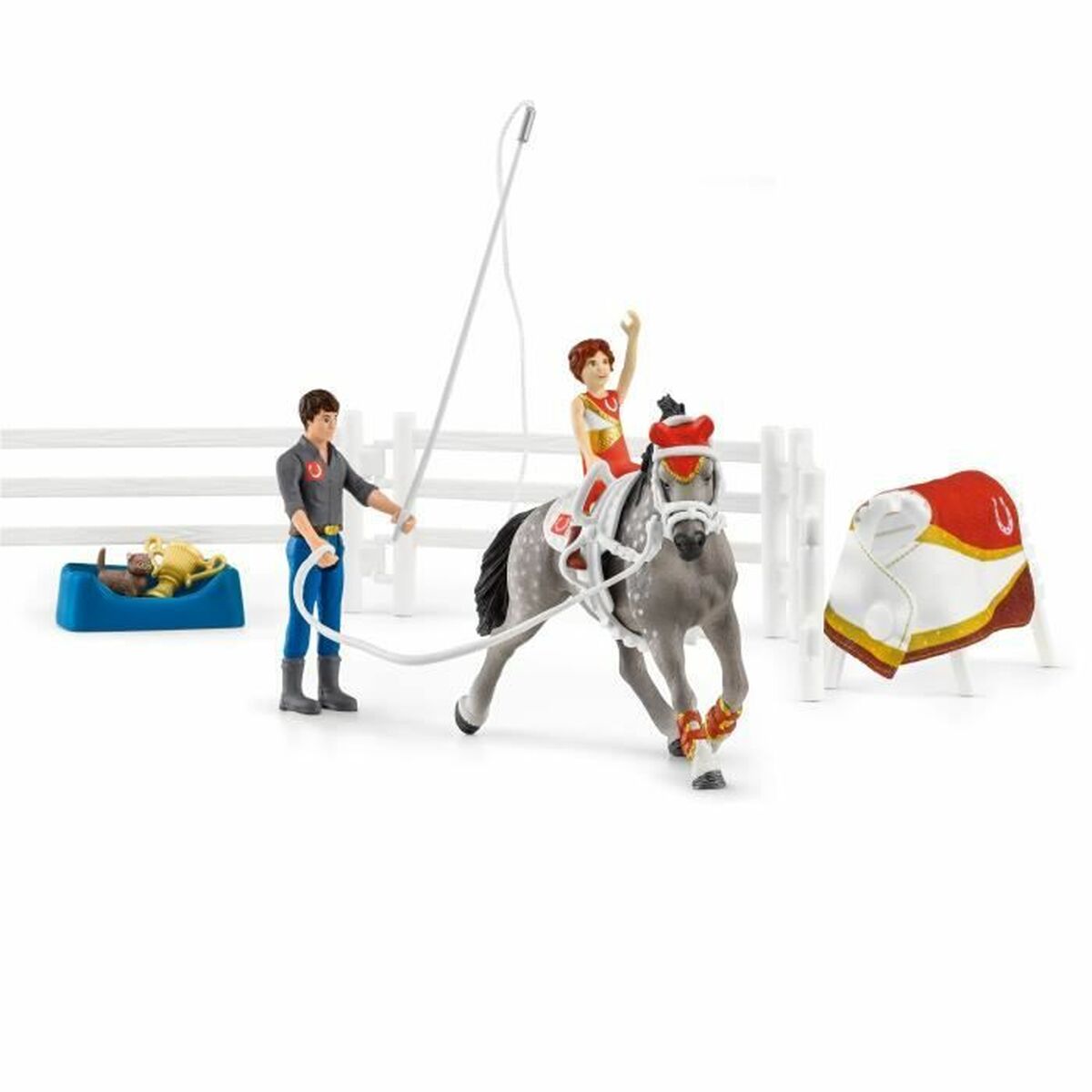 Playset Schleich Horse Club 18 Piese - Jucarii si jocuri, Păpuși și figurine