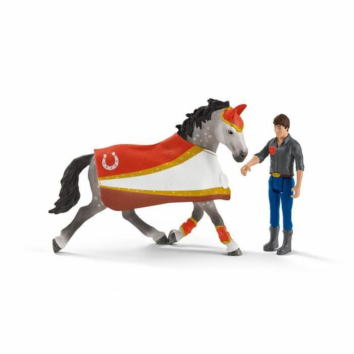 Playset Schleich Horse Club 18 Piese - Jucarii si jocuri, Păpuși și figurine