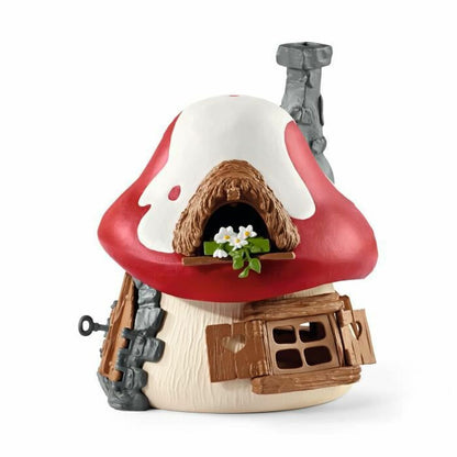 Playset Schleich Smurf house with 2 figurines - Jucarii si jocuri, Păpuși și figurine