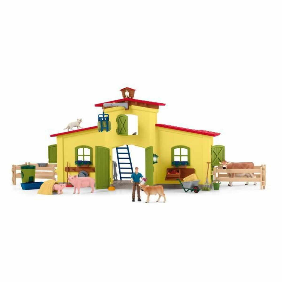 Casă pentru Copii de Joacă Schleich 42605 Galben - Jucarii si jocuri, În aer liber și sport