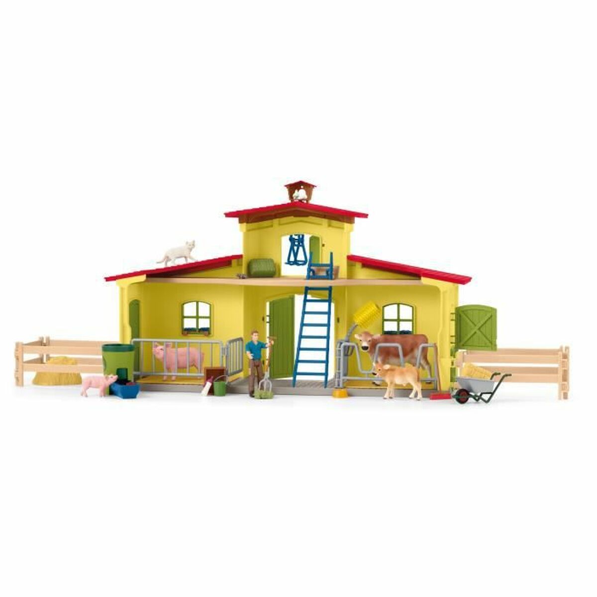 Casă pentru Copii de Joacă Schleich 42605 Galben - Jucarii si jocuri, În aer liber și sport