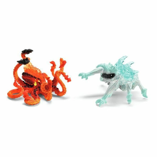 Accesorii pentru căsuțe de păpuși Schleich Lava Octopus vs Ice Bug Duo - Jucarii si jocuri, Păpuși și accesorii