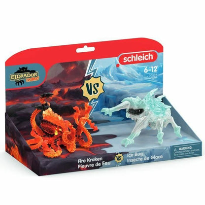 Accesorii pentru căsuțe de păpuși Schleich Lava Octopus vs Ice Bug Duo - Jucarii si jocuri, Păpuși și accesorii