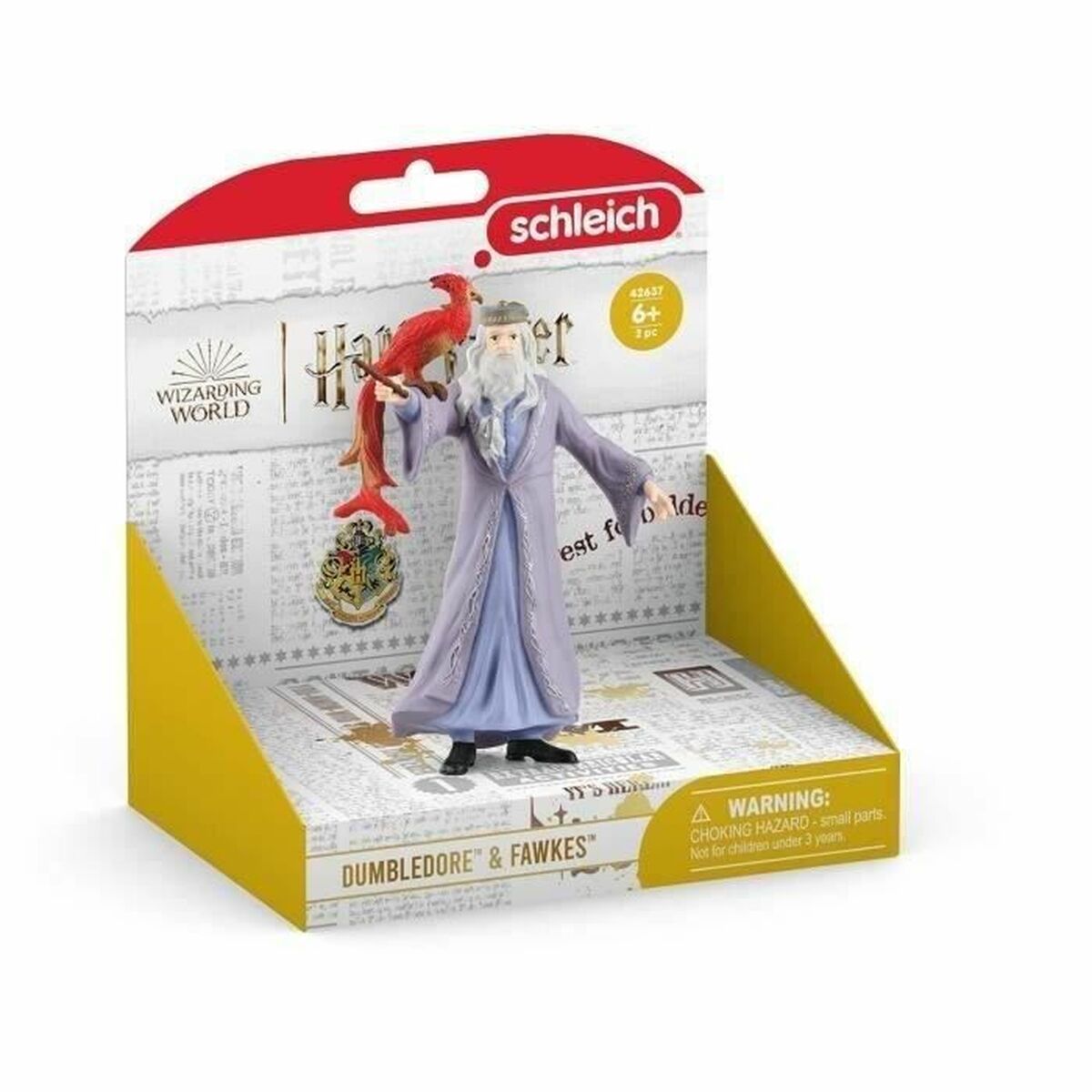 Figurine de Acțiune Schleich Albus Dumbledore & Fawkes - Jucarii si jocuri, Păpuși și figurine