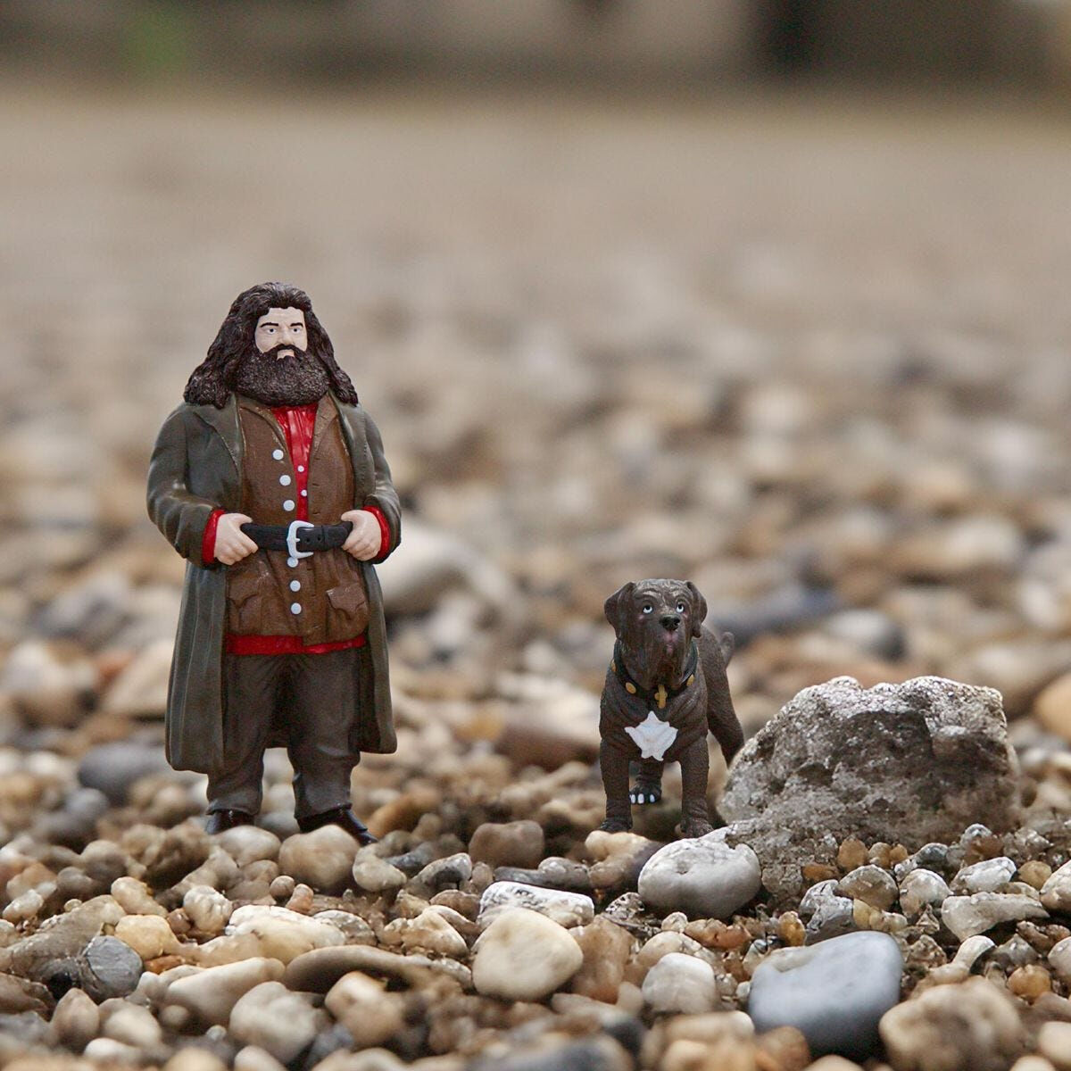 Set de figurine Harry Potter Hagrid & Fang - Jucarii si jocuri, Păpuși și figurine