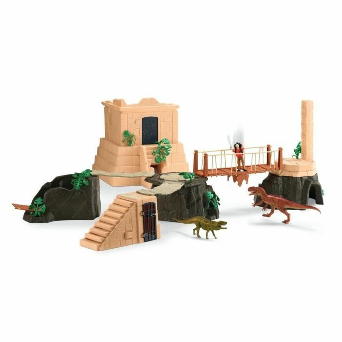 Playset Schleich Great Conquest of the Lost Temple - Jucarii si jocuri, Păpuși și figurine