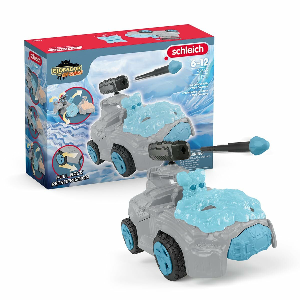 Playset Schleich Ice Crashmobile 17 Piese - Jucarii si jocuri, Păpuși și figurine
