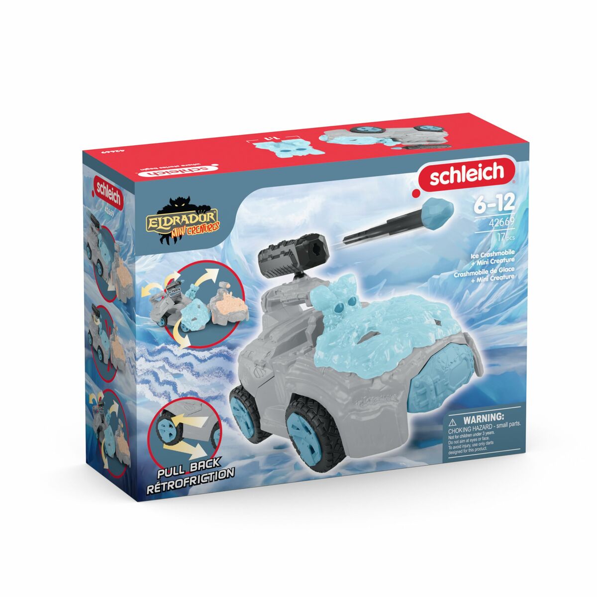 Playset Schleich Ice Crashmobile 17 Piese - Jucarii si jocuri, Păpuși și figurine