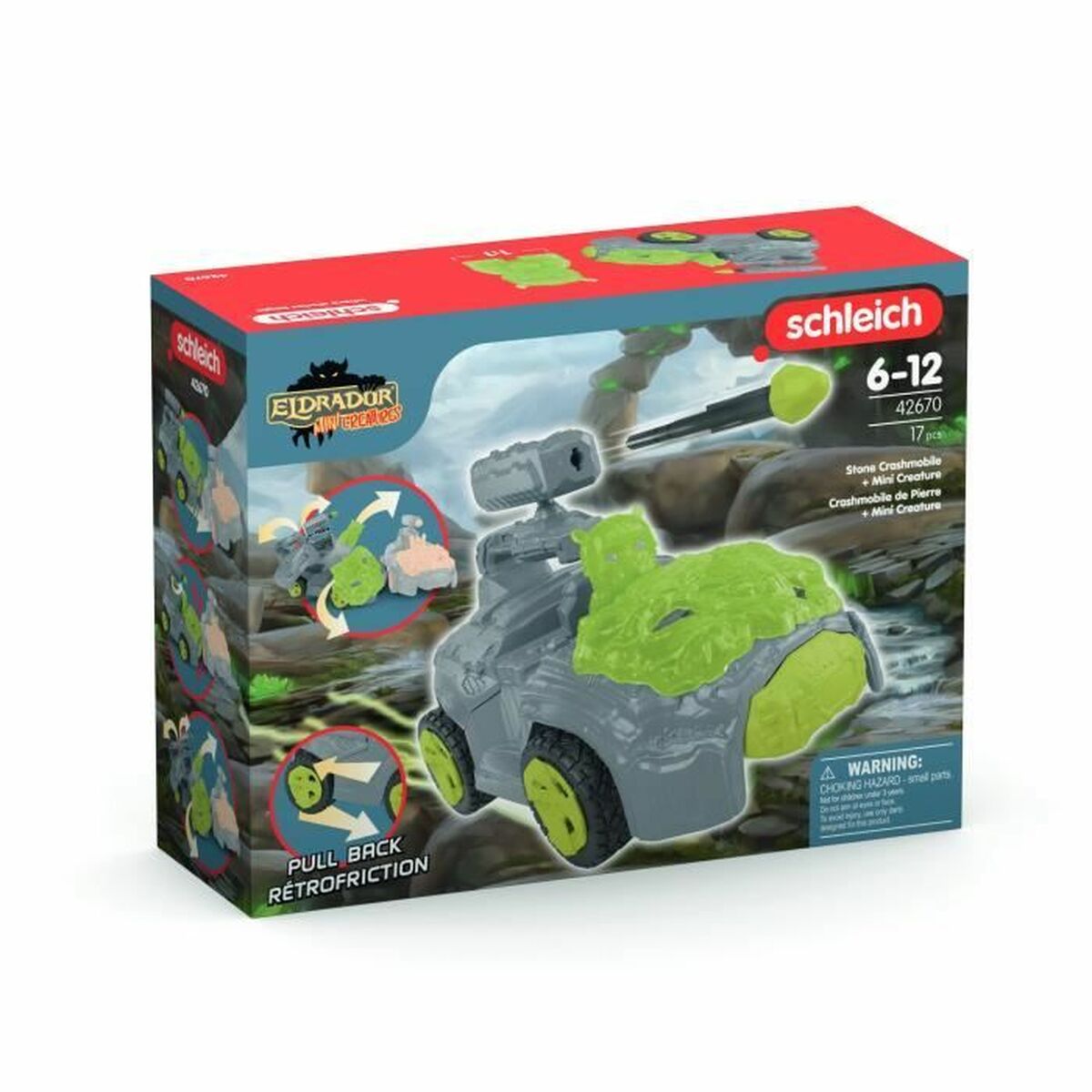 Playset Schleich Pierre's Crashmobile 17 Piese - Jucarii si jocuri, Păpuși și figurine
