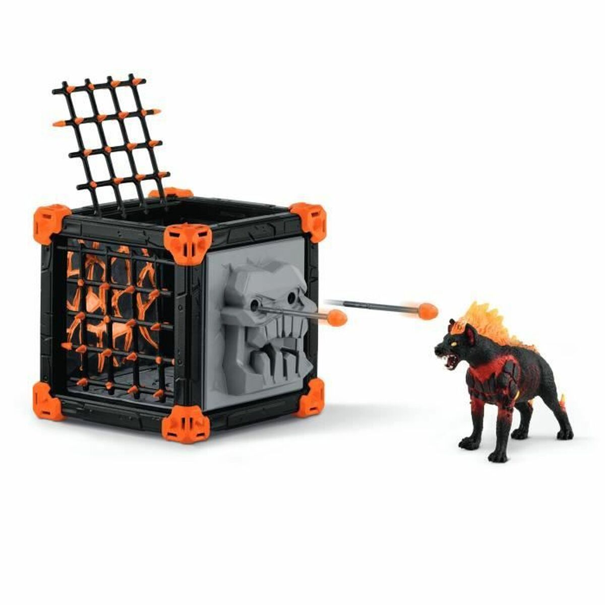 Playset Schleich BattleCave Lava Hyena - Jucarii si jocuri, Păpuși și figurine